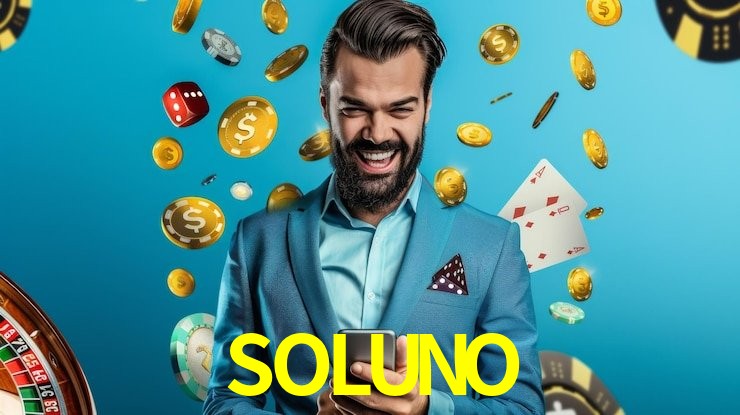 Exhibición de bonos SOLUNO para jugadores en México con interfaz de juego promocional